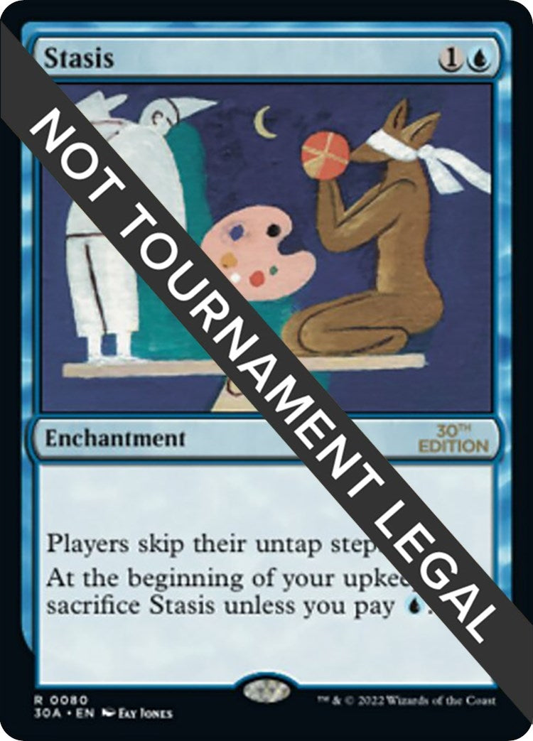 Image for Stasis (80) (30A) - Magic: The Gathering