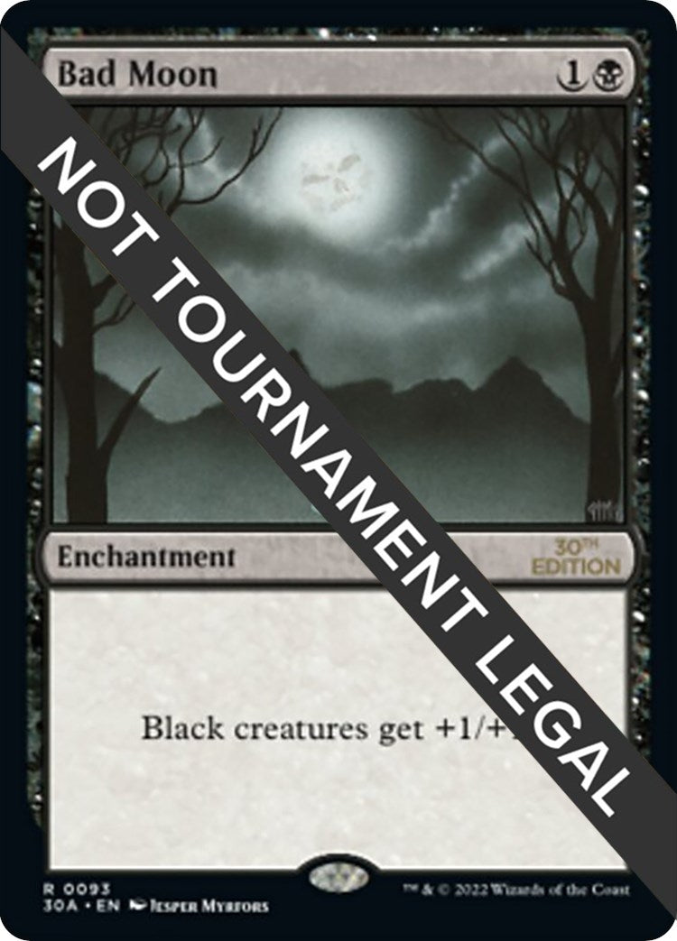 Image for Bad Moon (93) (30A) - Magic: The Gathering