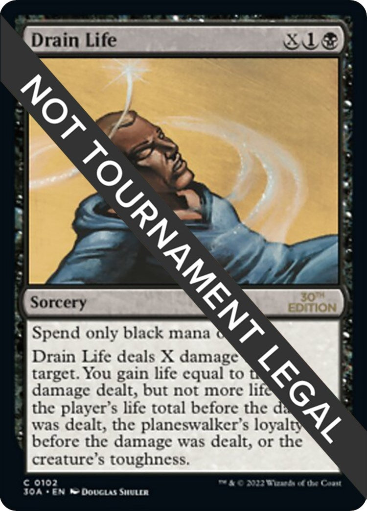 Image for Drain Life (102) (30A) - Magic: The Gathering