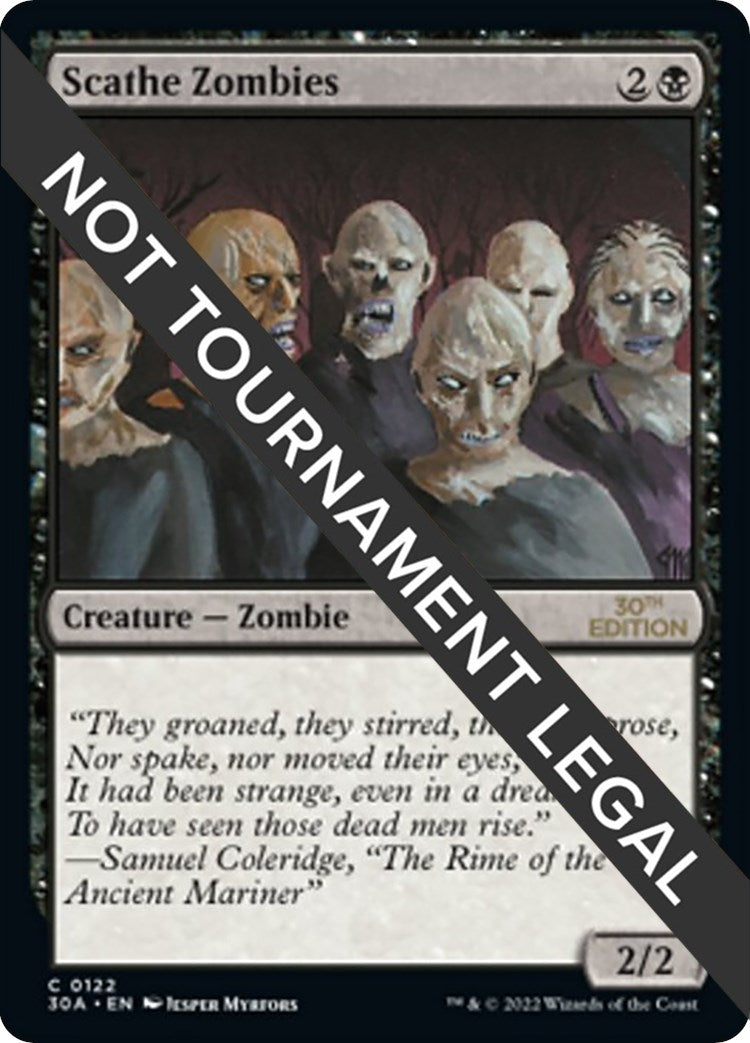 Image for Scathe Zombies (122) (30A) - Magic: The Gathering