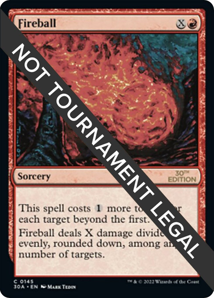 Image for Fireball (145) (30A) - Magic: The Gathering