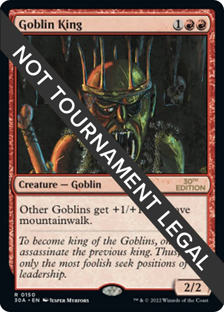 Image for Goblin King (150) (30A) - Magic: The Gathering