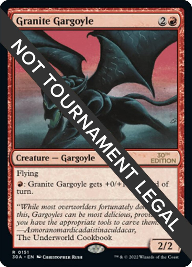 Image for Granite Gargoyle (151) (30A) - Magic: The Gathering