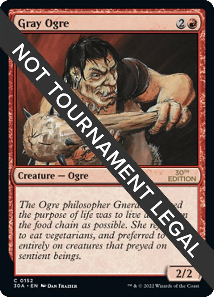 Image for Gray Ogre (152) (30A) - Magic: The Gathering