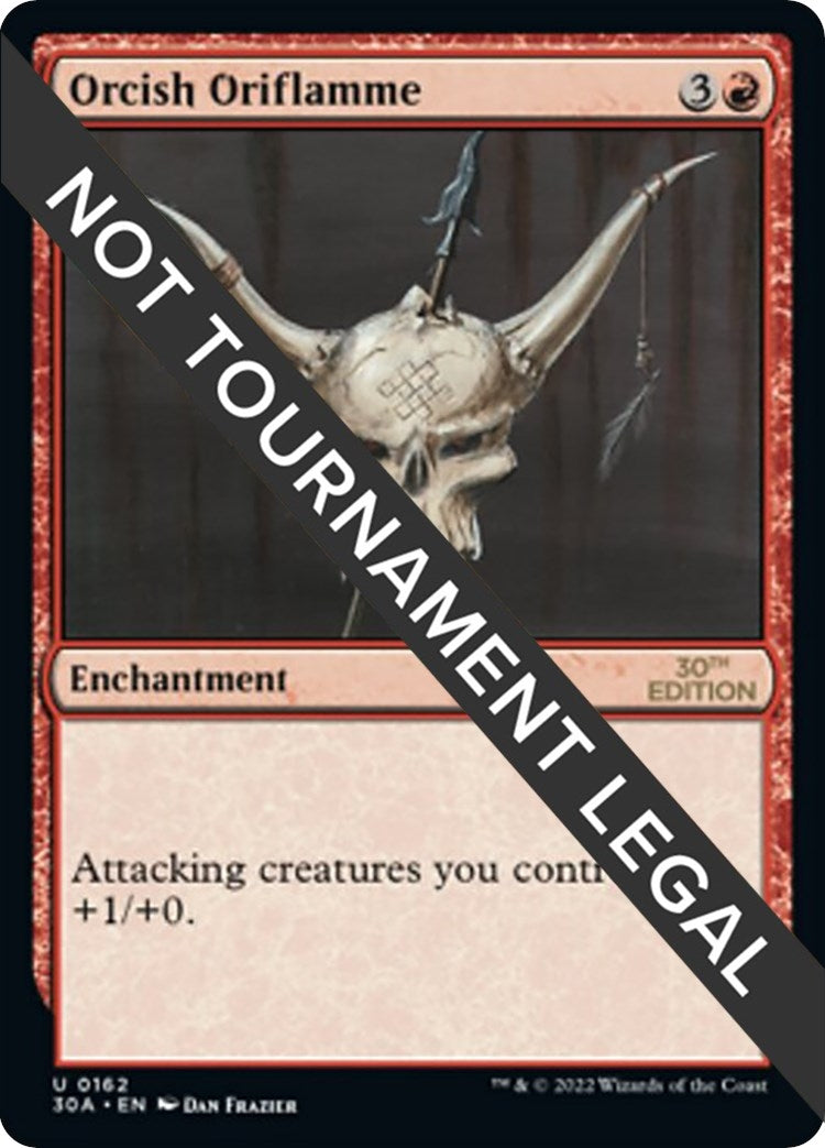 Image for Orcish Oriflamme (162) (30A) - Magic: The Gathering