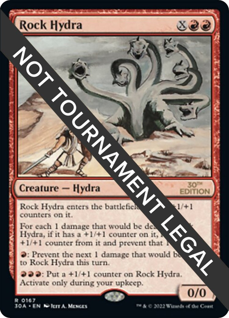 Image for Rock Hydra (167) (30A) - Magic: The Gathering