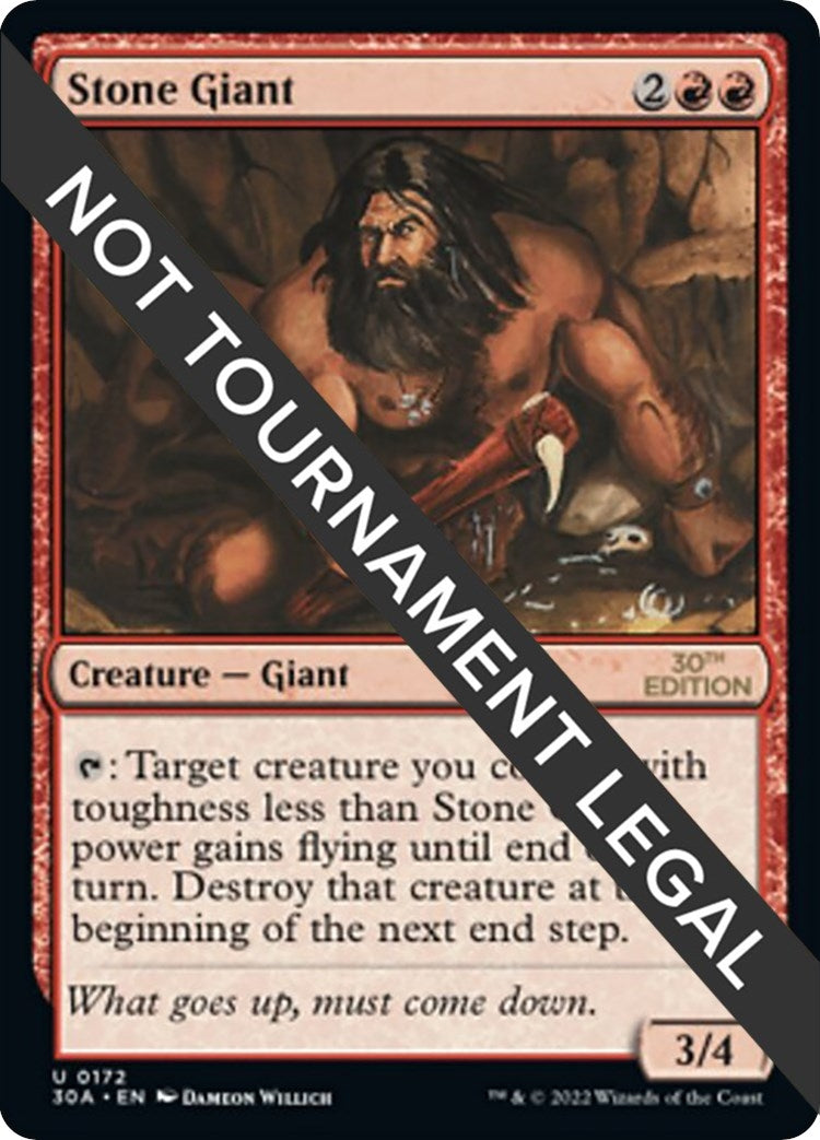 Image for Stone Giant (172) (30A) - Magic: The Gathering