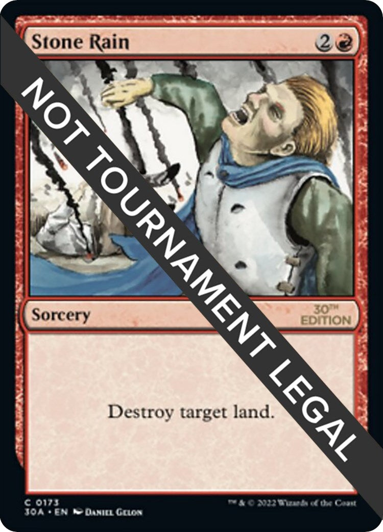 Image for Stone Rain (173) (30A) - Magic: The Gathering