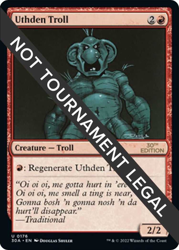Image for Uthden Troll (176) (30A) - Magic: The Gathering