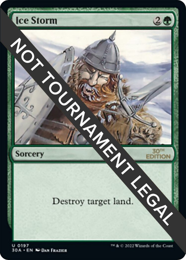 Image for Ice Storm (197) (30A) - Magic: The Gathering