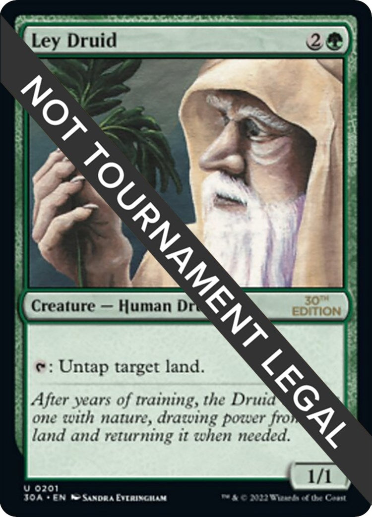 Image for Ley Druid (201) (30A) - Magic: The Gathering