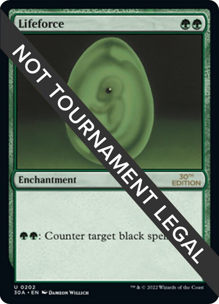 Image for Lifeforce (202) (30A) - Magic: The Gathering