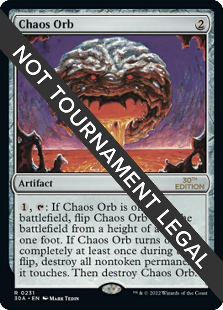 Image for Chaos Orb (231) (30A) - Magic: The Gathering