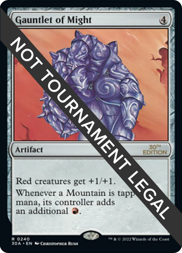 Image for Gauntlet of Might (240) (30A) - Magic: The Gathering