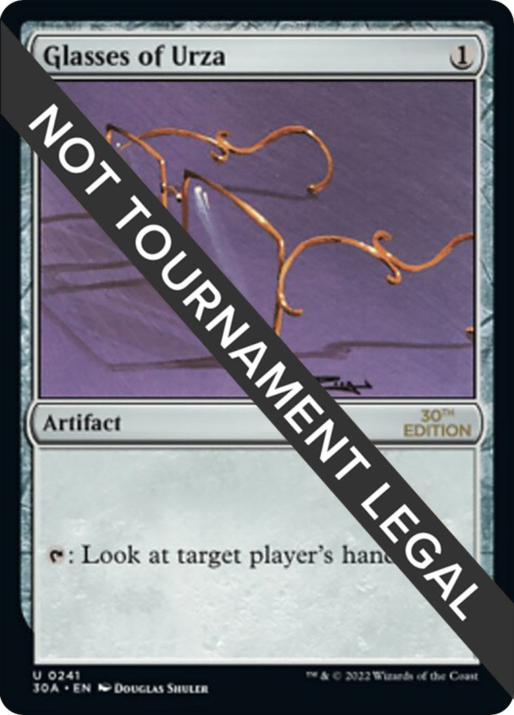 Image for Glasses of Urza (241) (30A) - Magic: The Gathering
