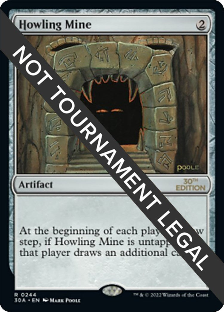 Image for Howling Mine (244) (30A) - Magic: The Gathering