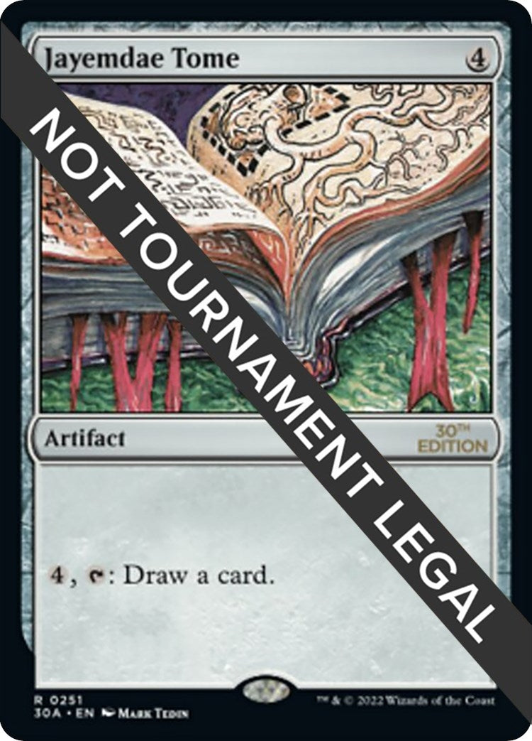 Image for Jayemdae Tome (251) (30A) - Magic: The Gathering