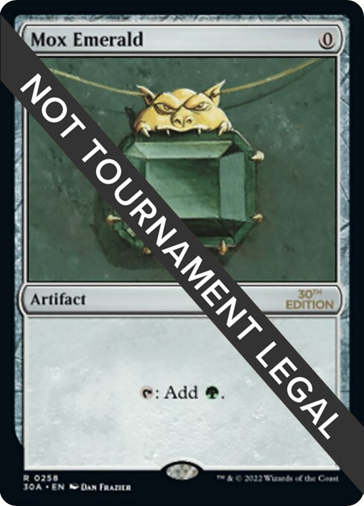 Image for Mox Emerald (258) (30A) - Magic: The Gathering