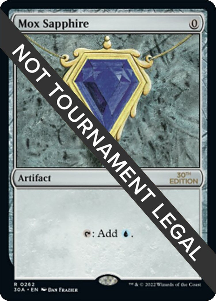 Image for Mox Sapphire (262) (30A) - Magic: The Gathering