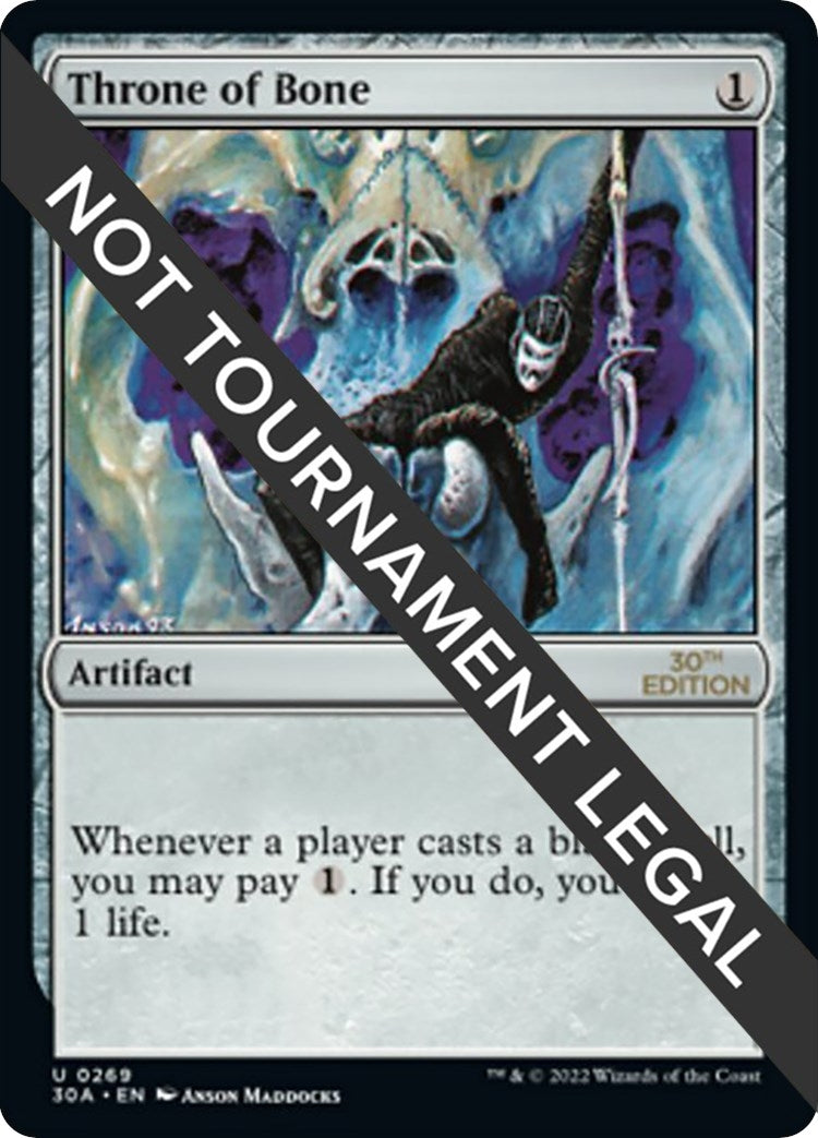 Image for Throne of Bone (269) (30A) - Magic: The Gathering