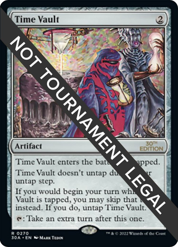Image for Time Vault (270) (30A) - Magic: The Gathering