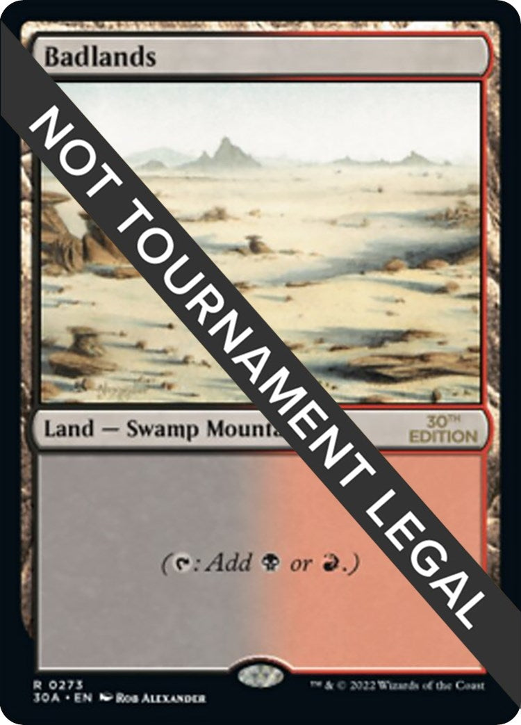 Image for Badlands (273) (30A) - Magic: The Gathering