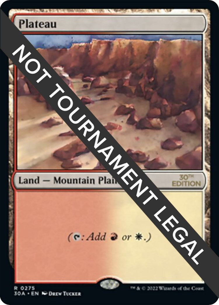 Image for Plateau (275) (30A) - Magic: The Gathering