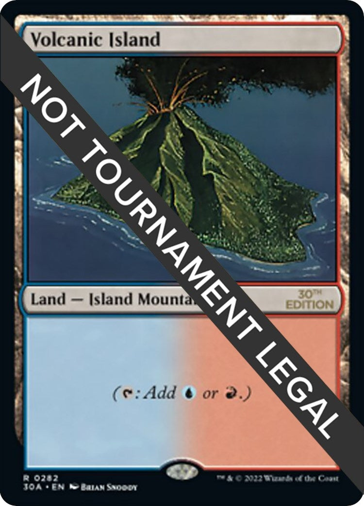 Image for Volcanic Island (282) (30A) - Magic: The Gathering