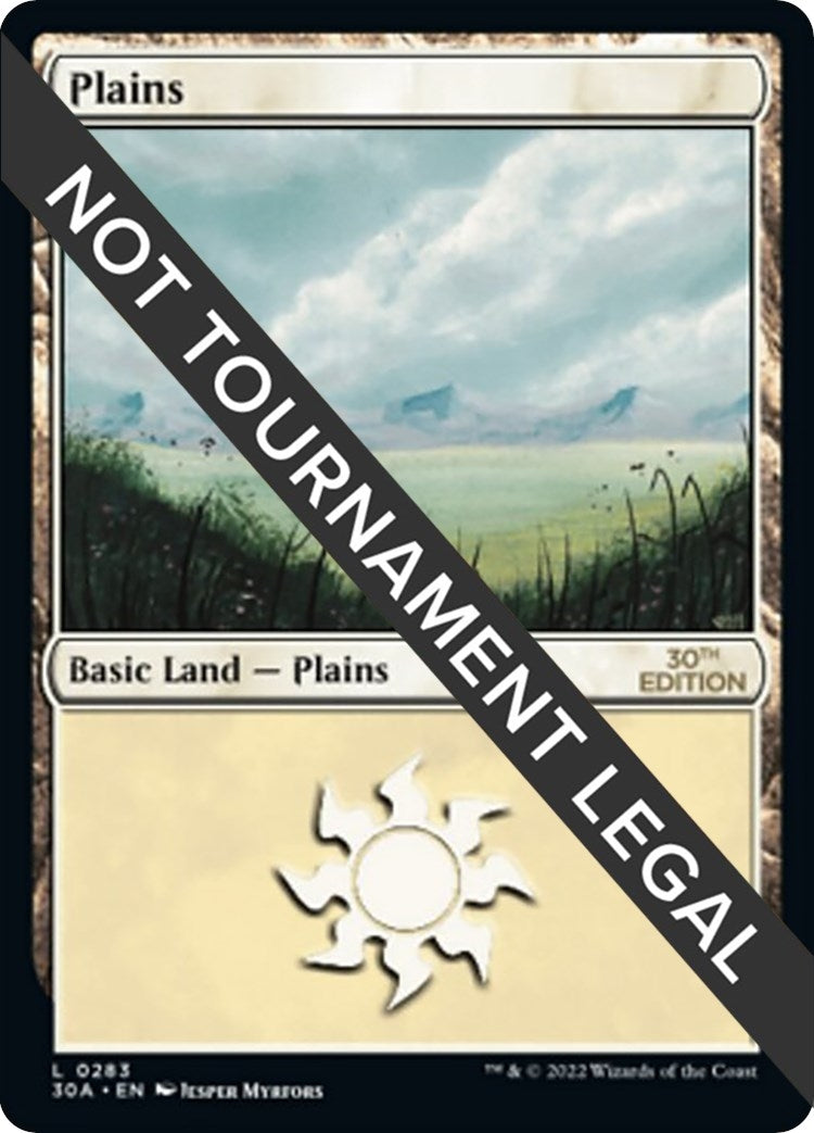 Image for Plains (283) (283) (30A) - Magic: The Gathering