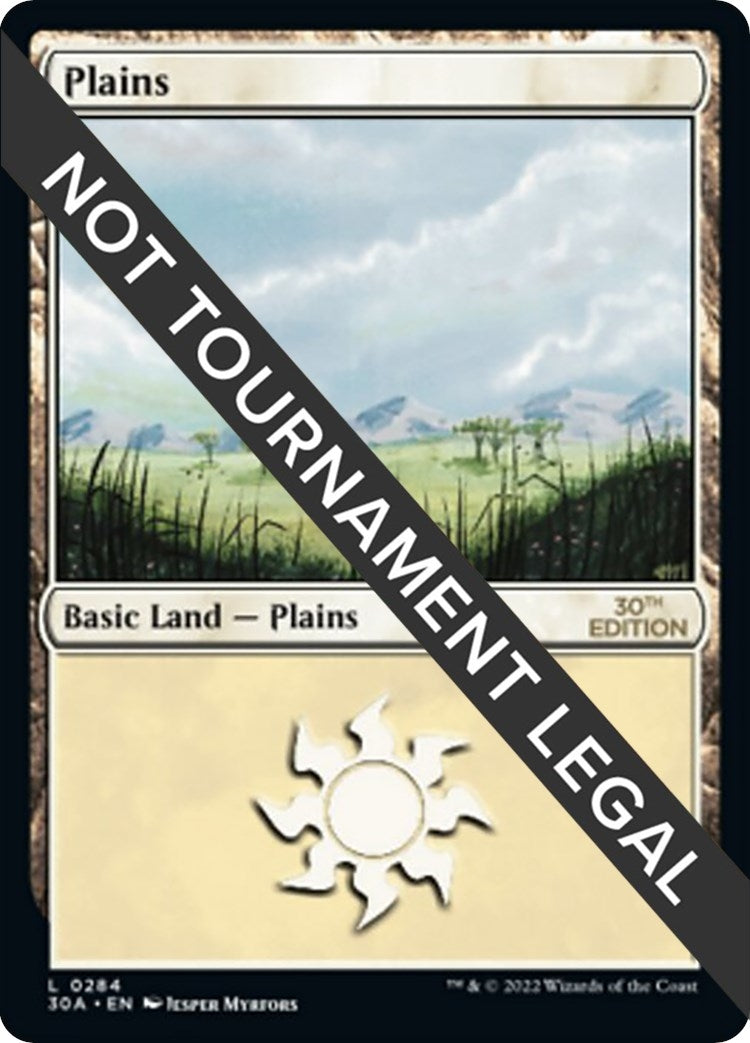 Image for Plains (284) (284) (30A) - Magic: The Gathering