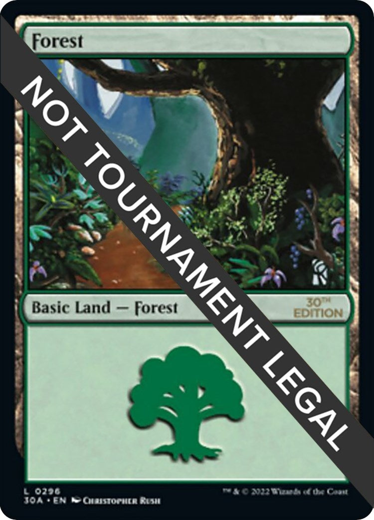 Image for Forest (296) (296) (30A) - Magic: The Gathering