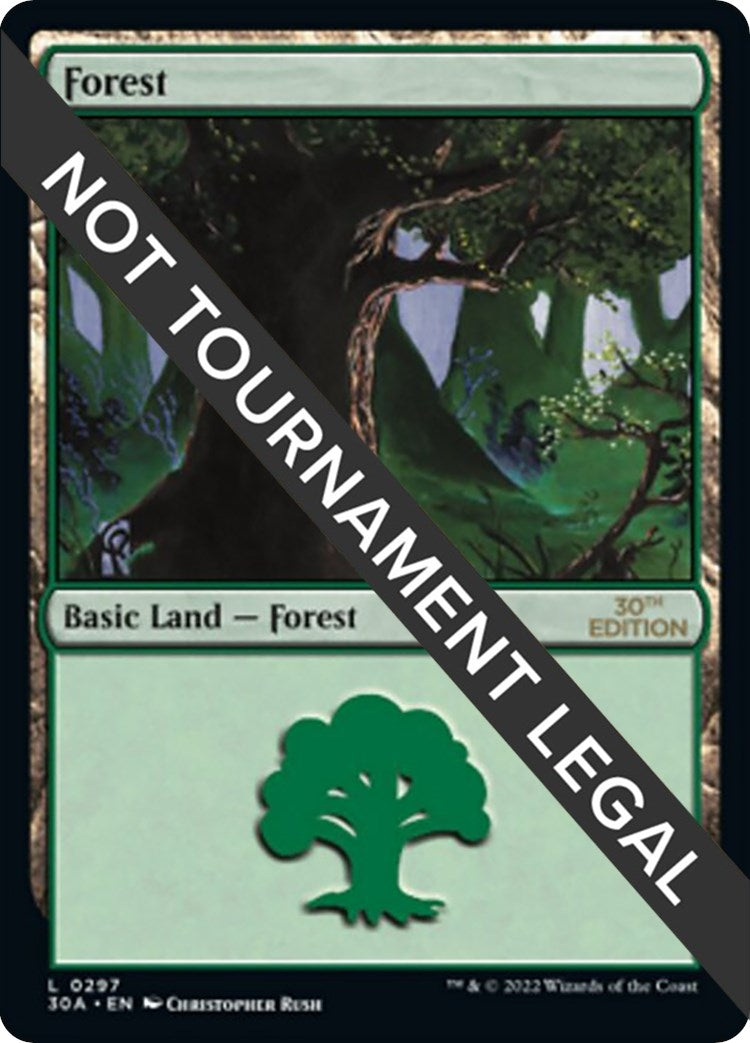 Image for Forest (297) (297) (30A) - Magic: The Gathering