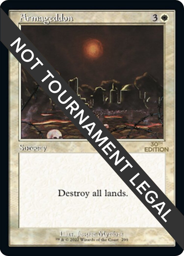Image for Armageddon (Retro Frame) (299) (30A) - Magic: The Gathering