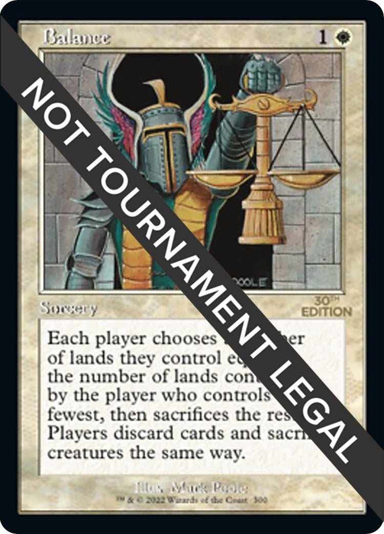 Image for Balance (Retro Frame) (300) (30A) - Magic: The Gathering