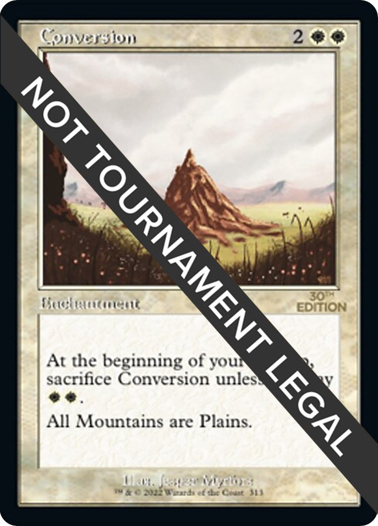 Image for Conversion (Retro Frame) (313) (30A) - Magic: The Gathering