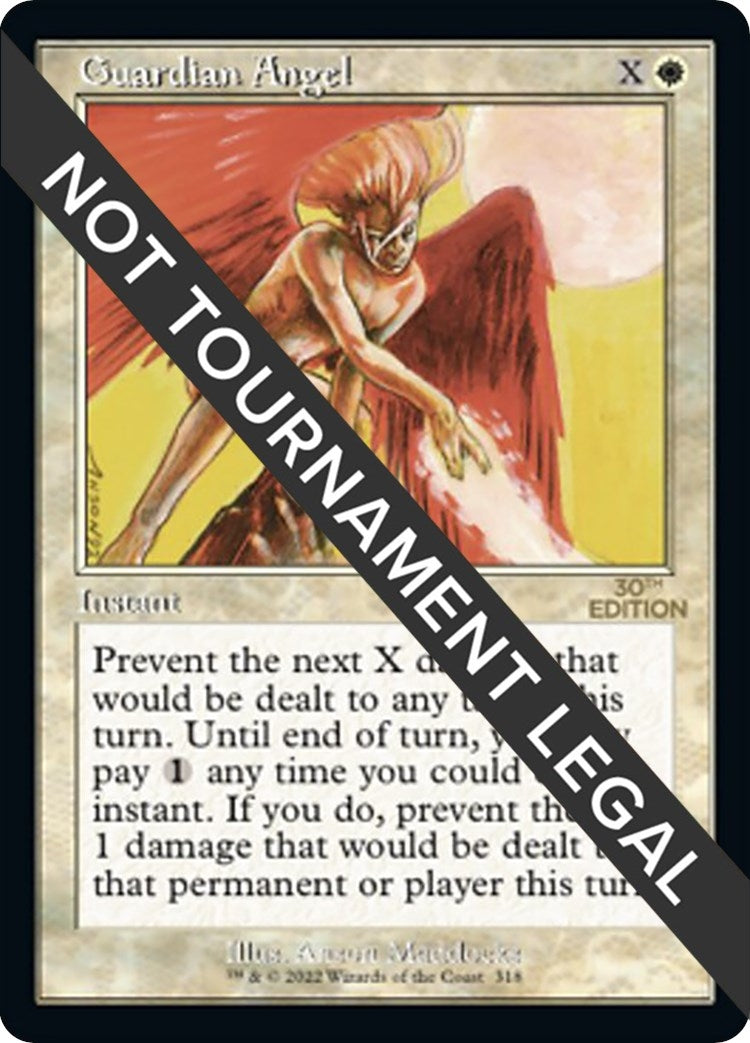 Image for Guardian Angel (Retro Frame) (318) (30A) - Magic: The Gathering