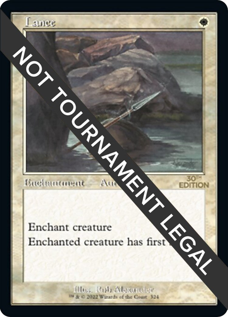 Image for Lance (Retro Frame) (324) (30A) - Magic: The Gathering
