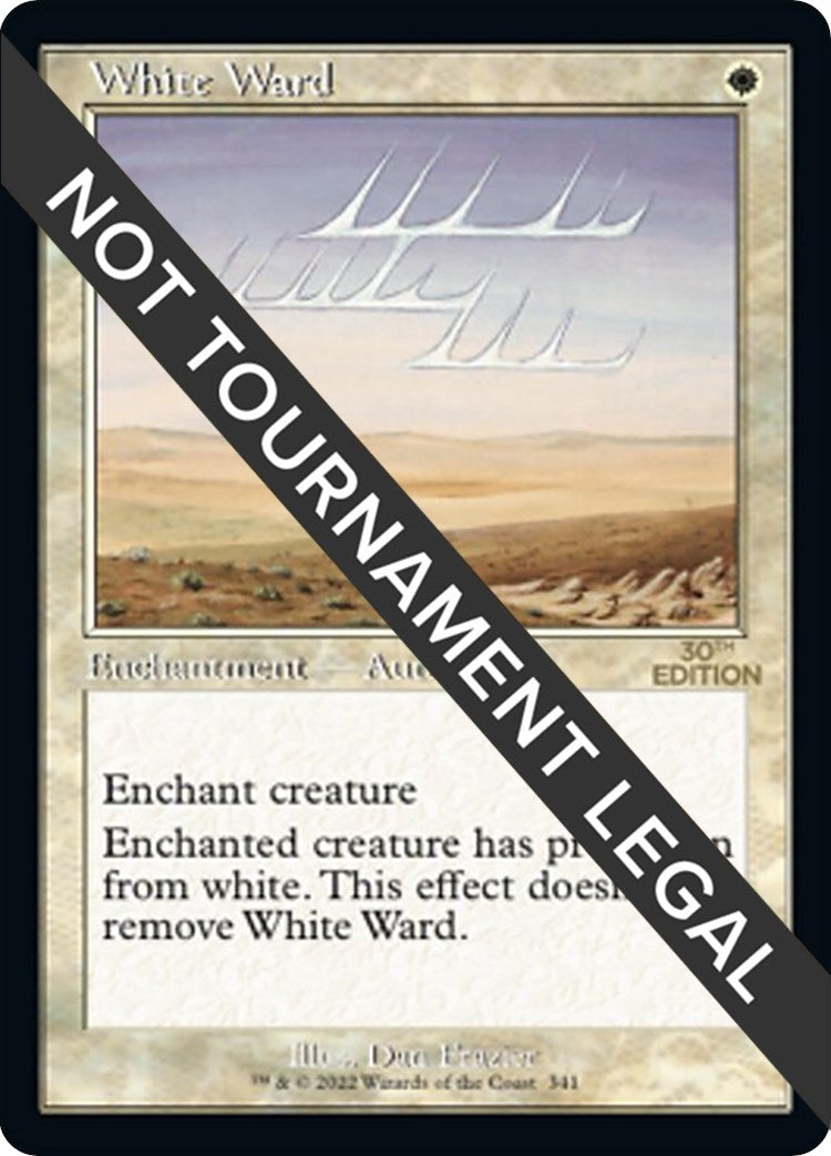 Image for White Ward (Retro Frame) (341) (30A) - Magic: The Gathering
