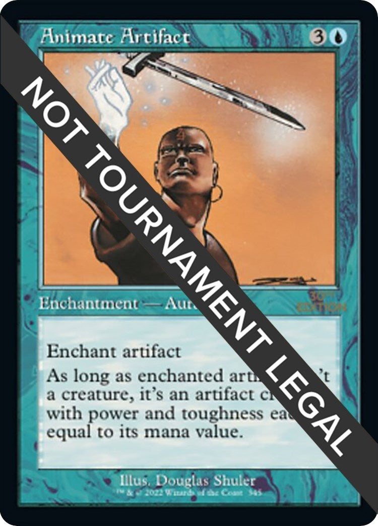 Image for Animate Artifact (Retro Frame) (345) (30A) - Magic: The Gathering