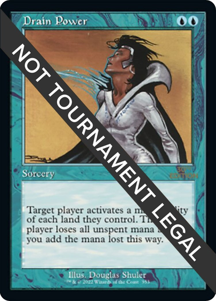 Image for Drain Power (Retro Frame) (353) (30A) - Magic: The Gathering