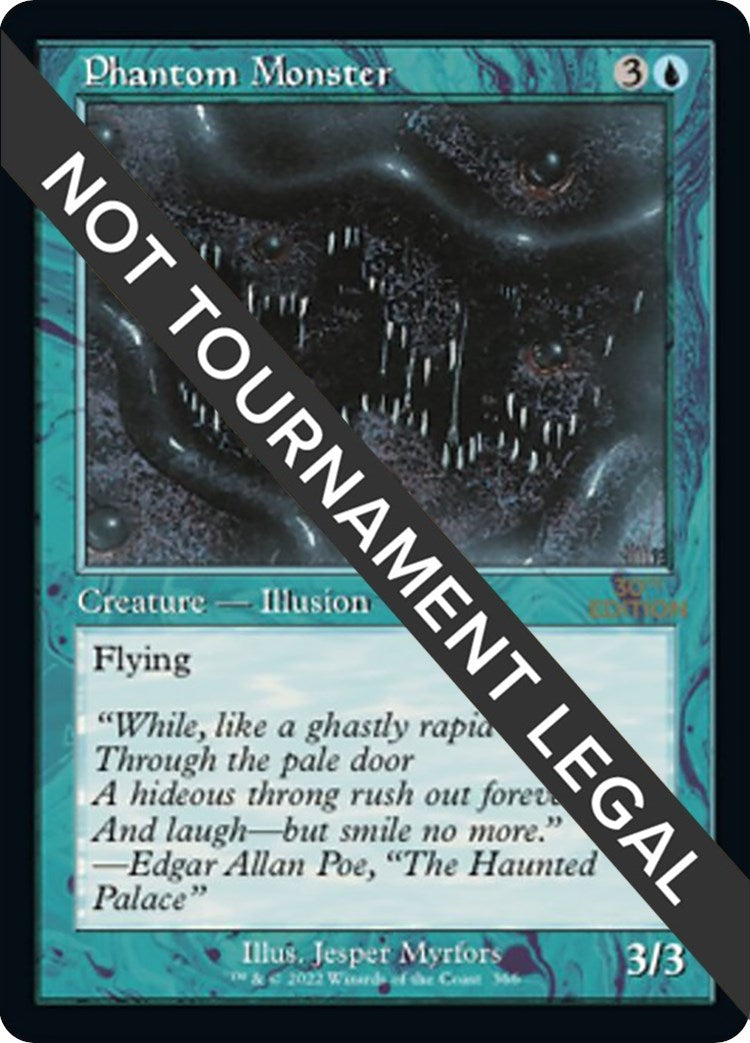 Image for Phantom Monster (Retro Frame) (366) (30A) - Magic: The Gathering