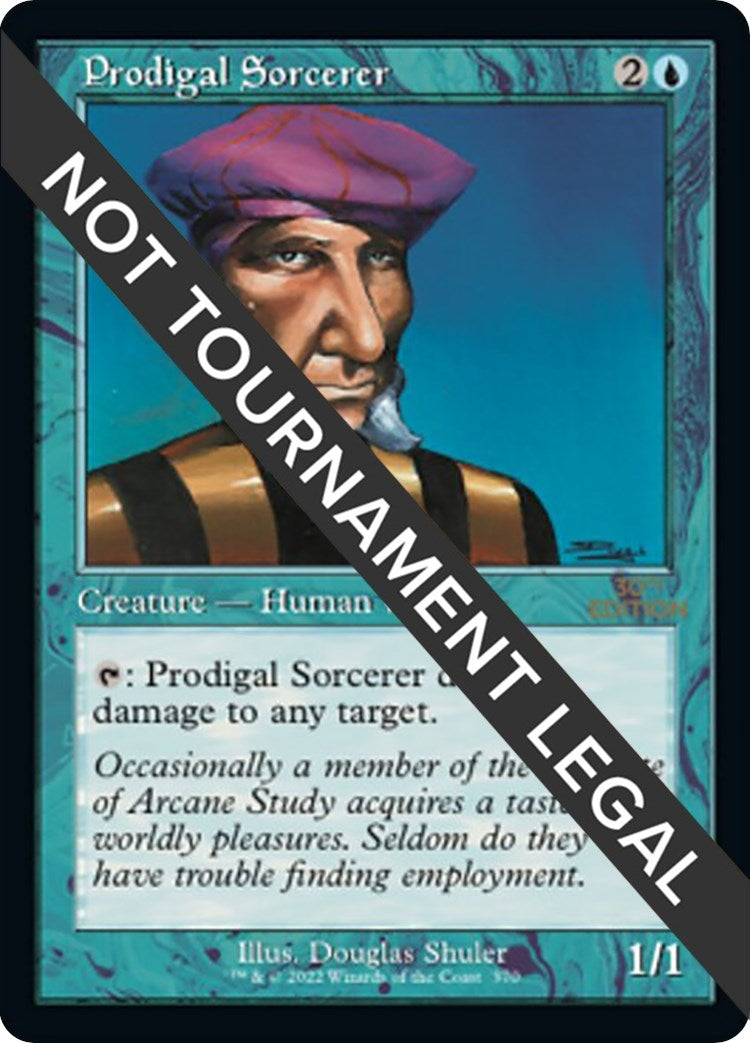 Image for Prodigal Sorcerer (Retro Frame) (370) (30A) - Magic: The Gathering