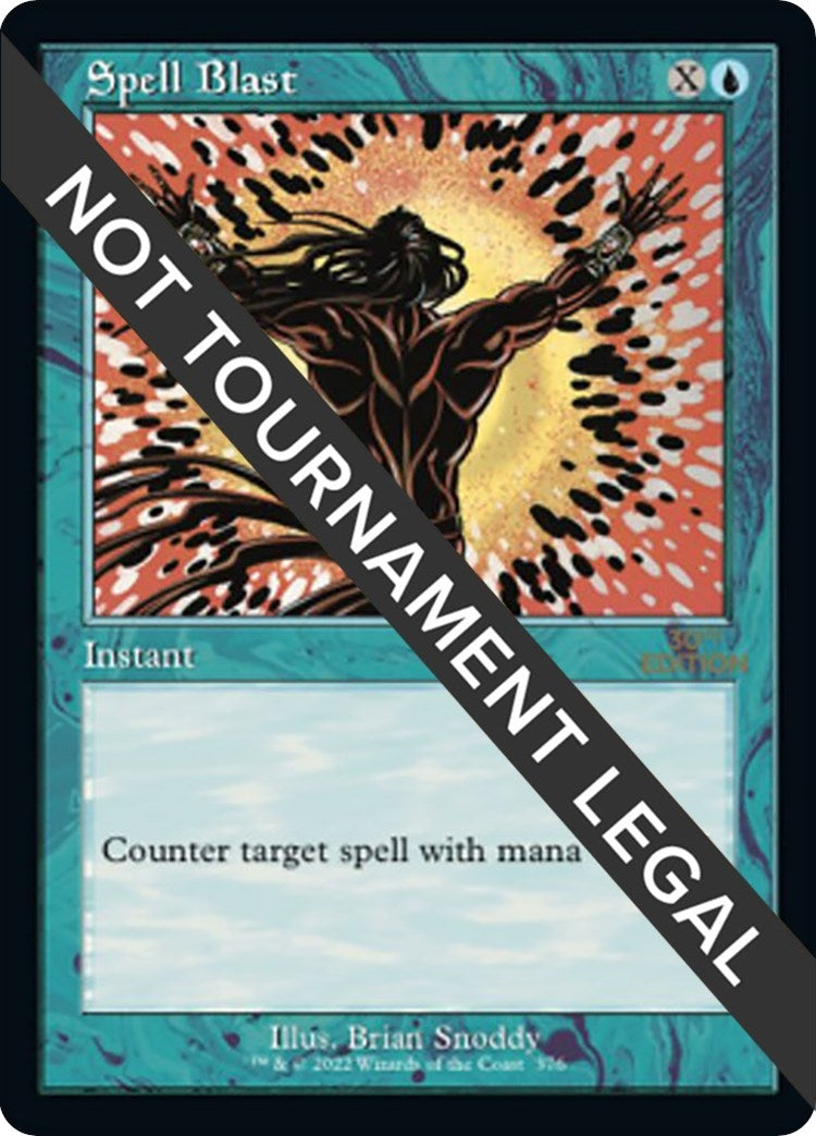 Image for Spell Blast (Retro Frame) (376) (30A) - Magic: The Gathering