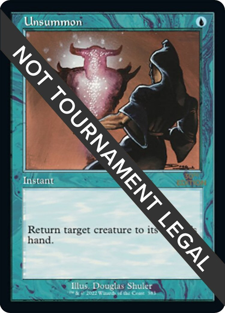 Image for Unsummon (Retro Frame) (383) (30A) - Magic: The Gathering