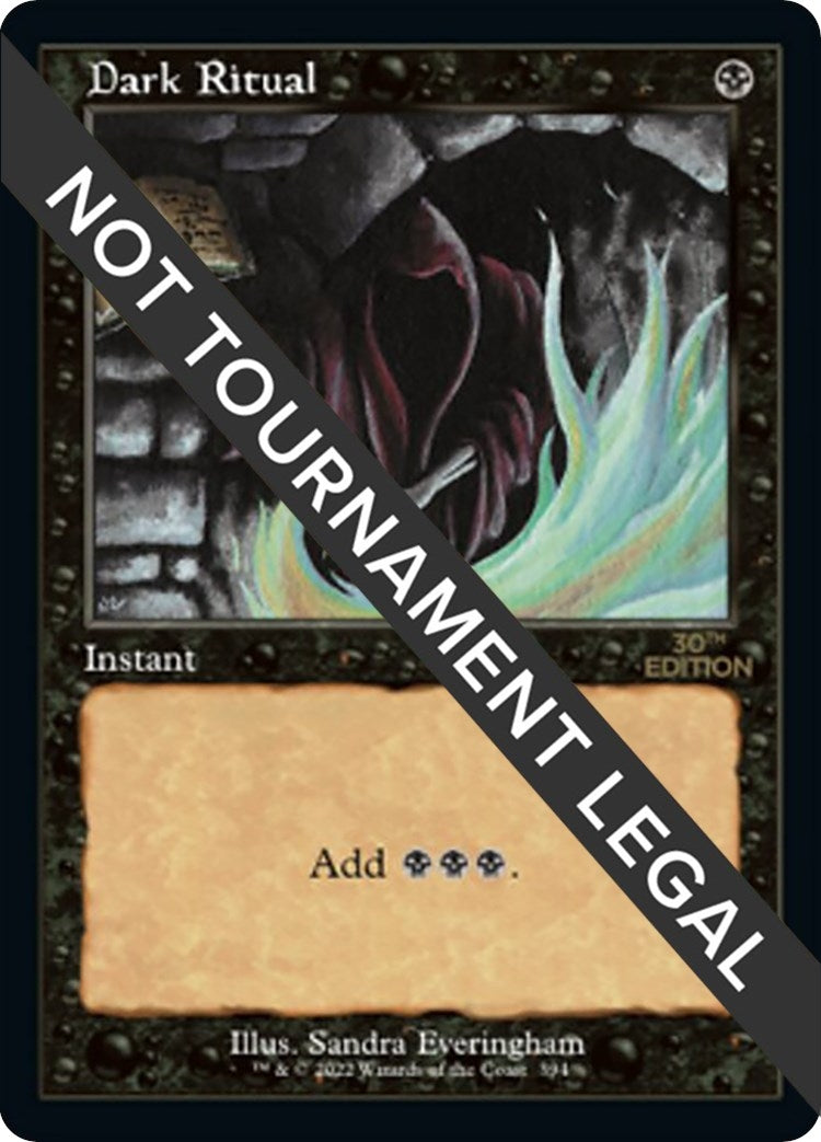 Image for Dark Ritual (Retro Frame) (394) (30A) - Magic: The Gathering