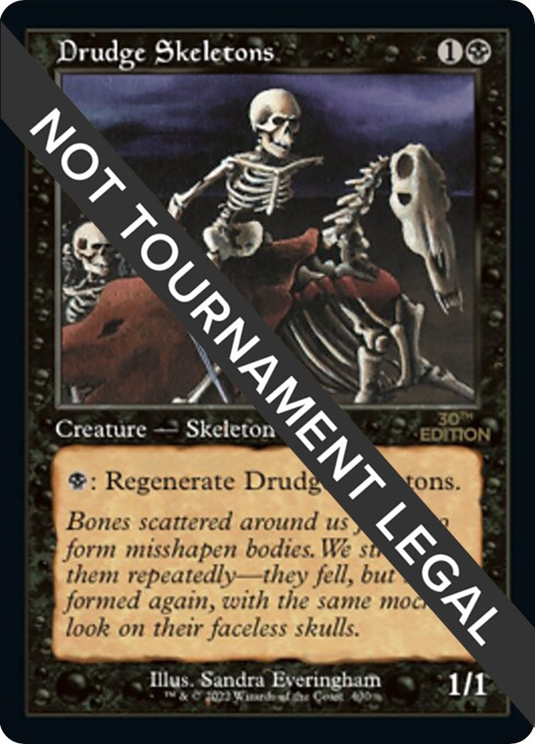 Image for Drudge Skeletons (Retro Frame) (400) (30A) - Magic: The Gathering