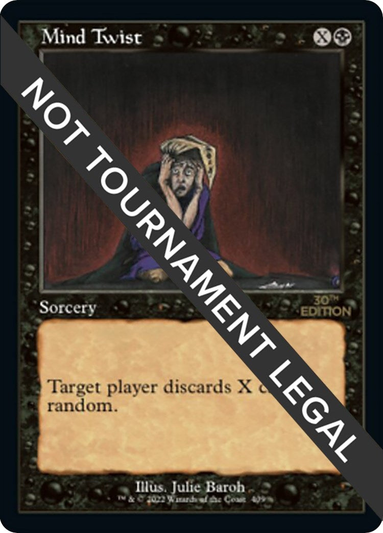 Image for Mind Twist (Retro Frame) (409) (30A) - Magic: The Gathering