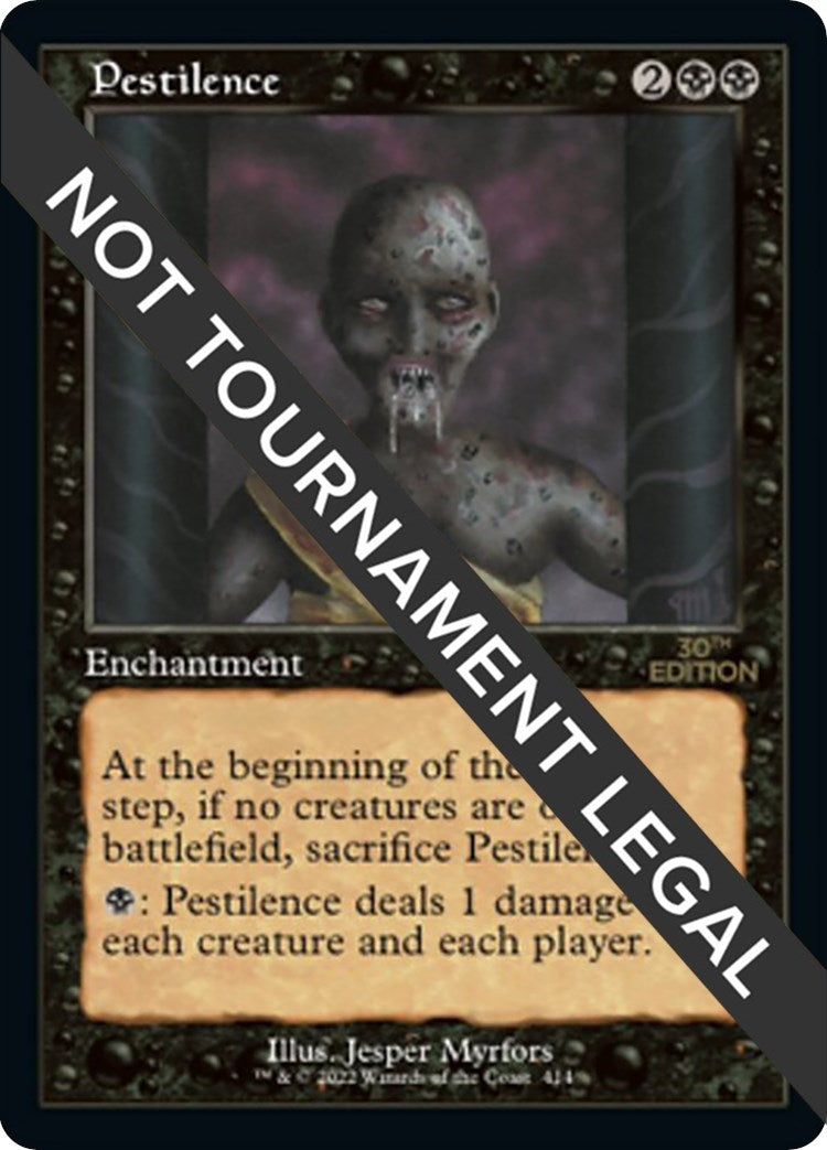 Image for Pestilence (Retro Frame) (414) (30A) - Magic: The Gathering
