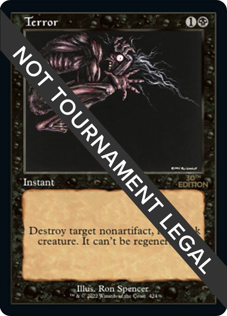 Image for Terror (Retro Frame) (424) (30A) - Magic: The Gathering