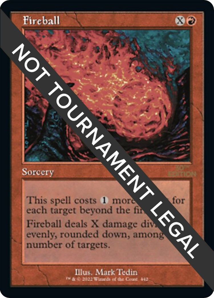 Image for Fireball (Retro Frame) (442) (30A) - Magic: The Gathering